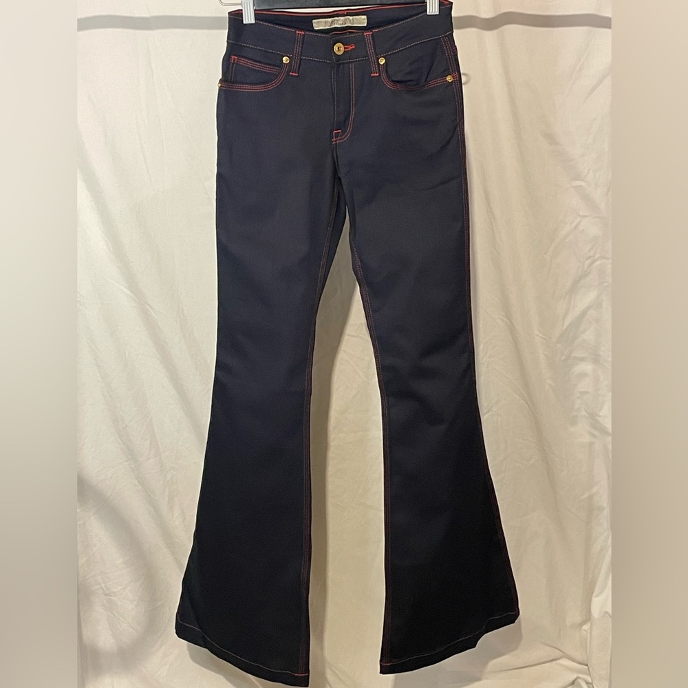 Burberry Brit Flare High Rise Denim Jeans